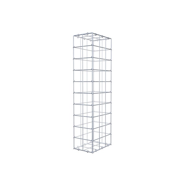 Gabione 100 cm x 30 cm x 20 cm (L x H x T), Maschenweite 10 cm x 10 cm, C-Ring