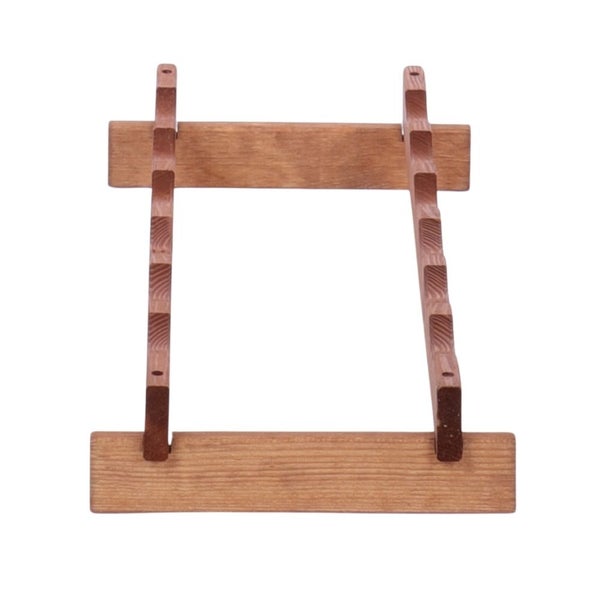 Weinregal VINOTECA FLEX PRO HxBxT 9x65x28cm 6 Flaschen auf 1 Ebene Massives Kiefernholz Braun geölt