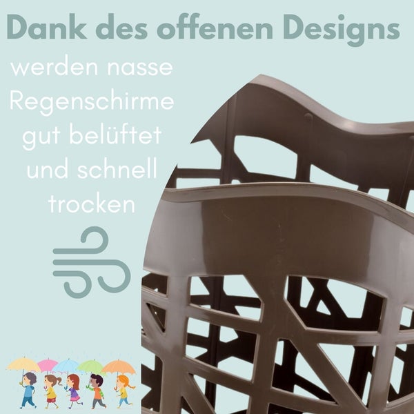 Regenschirmständer Schirmständer für Regenschirm Regenschirmhalter Schirmhalter Regenschirm Ständer Korb