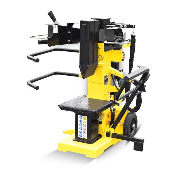 BAMATO HO-12PRO Holzspalter mit Elektroantrieb - 12 Tonnen Spaltkraft