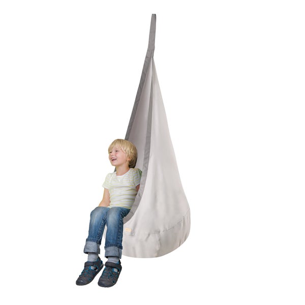 ROBA Hängesack für Kinderzimmer oder Outdoor - Grau