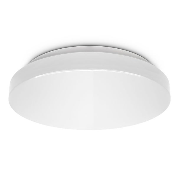 Deckenleuchte Ø28,8 cm - 12W, 1200lm, LED, IP44, neutralweiß, weiß