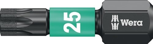 Wera 10x Bit 867/1 IMP DC T30 Länge 25 mm 1/4 C6,3 Impaktor DC - 5157626001