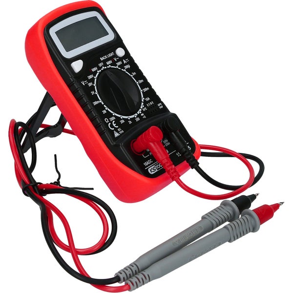 Digitales Multimeter mit Messleitungen