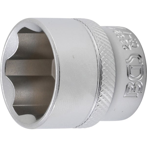 BGS Steckschlüssel-Einsatz Super Lock Antrieb Innenvierkant 10 mm (3/8) SW 22 mm - 2382