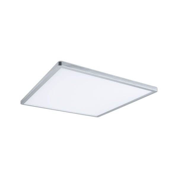 LED Panel 3-Step-Dim Atria Shine Backlight eckig 420x420mm 22W 2200lm 3000K Chrom matt dimmbar