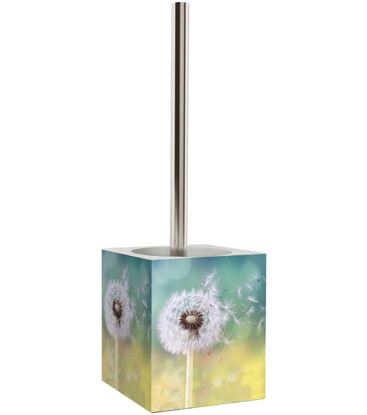 Seifenspender und WC Bürste Pusteblume