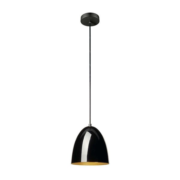 Pendelleuchte Para Cone 20 in Schwarz und Gold 60W E27