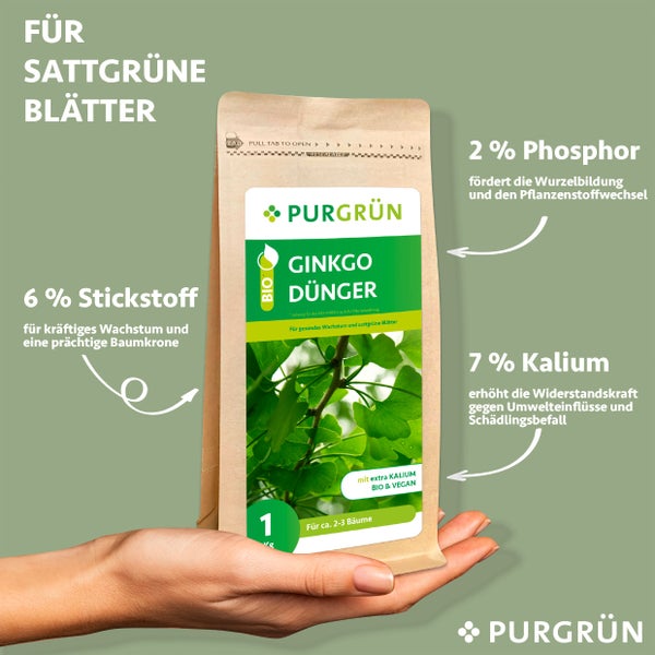 Purgrün Bio-Ginkgo-Dünger 1 kg