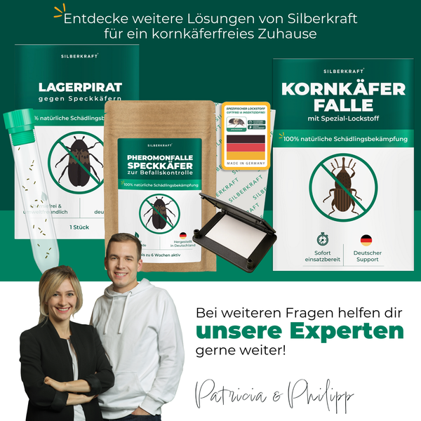 Silberkraft Produkte zur Schädlingsbekämpfung gegen Käfer