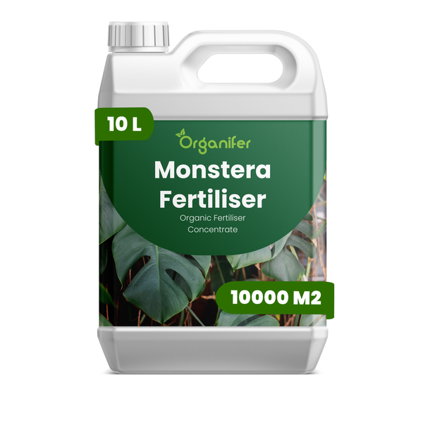 Organifer Monstera Dünger Konzentrat, 10 Liter Kanister für 10000 Quadratmeter.