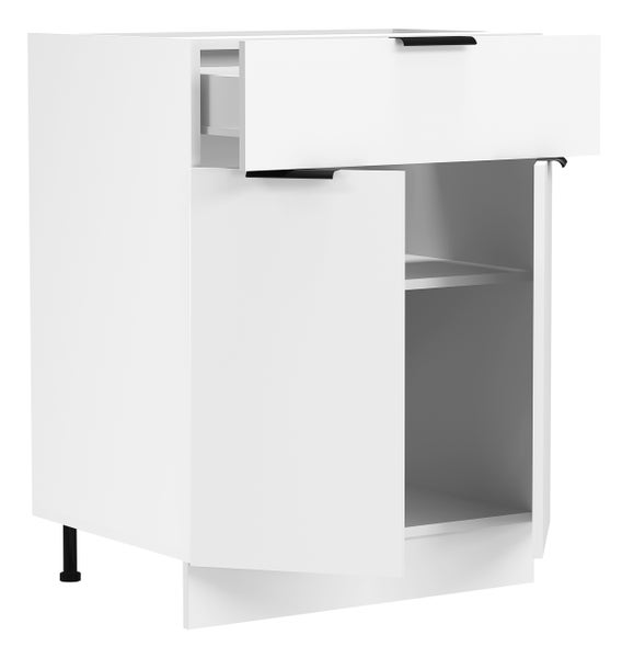 Küchenschrank B60 cm Unterschrank Schublade Fasola