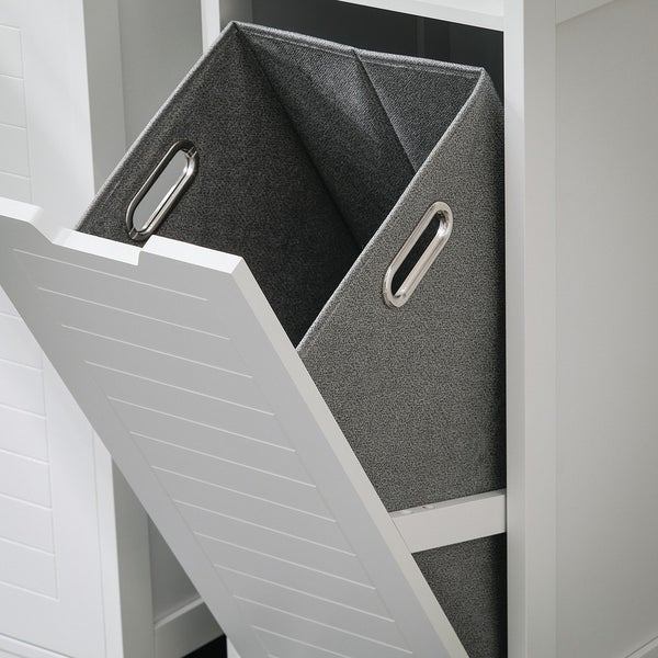 Wäschesortierer mit Kipptür zur Aufbewahrung von Wäsche