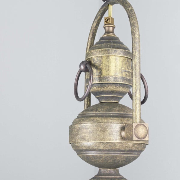 Hängelampe aus Metall