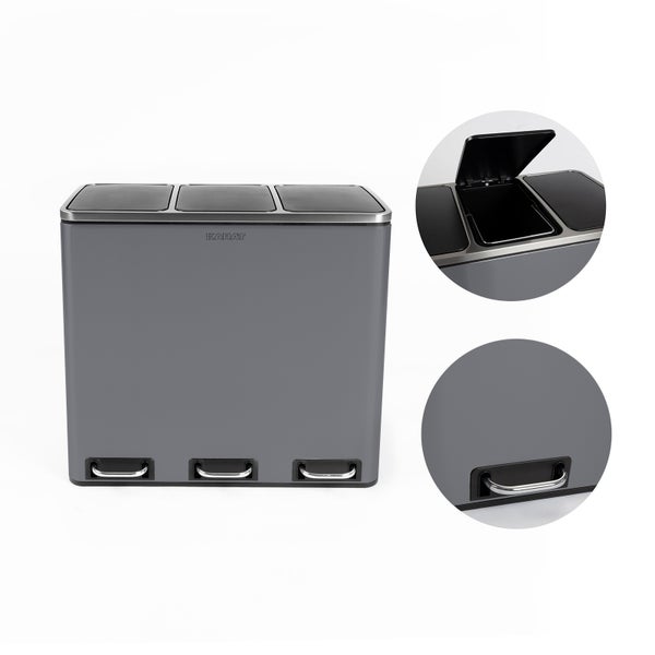 Metallregal mit fünf Böden und den Maßen 200 cm Höhe, 106 cm Breite und 33,5 cm Tiefe