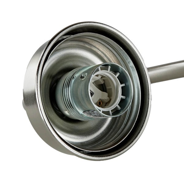 Lampenfassung mit Metalleinfassung