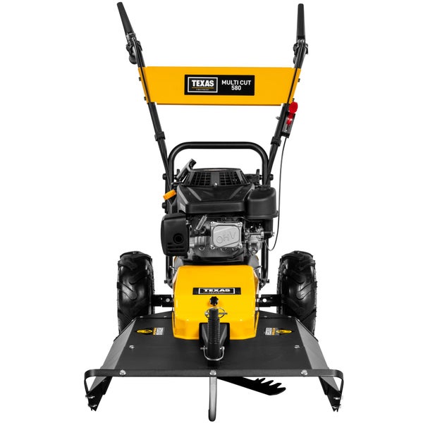Wiesenmäher Texas Multi Cut 580TG Benzin 4-Takt 224cm³ mit Antrieb & schwenkbarem Vorderrad – 58cm Schnittbreite für hohes Gras