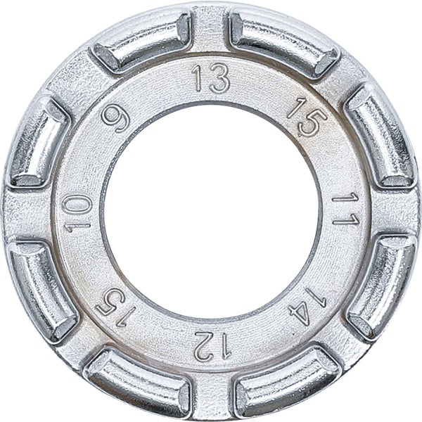 Fahrrad-Speichenschlüssel für verschiedene Nippelgrößen