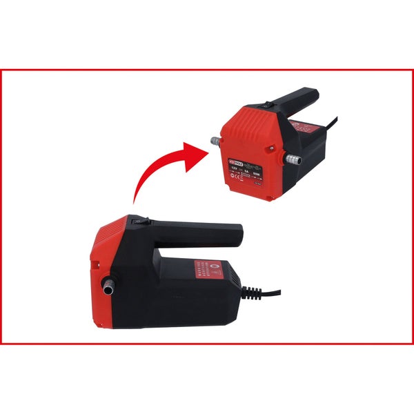 Ölabsaugpumpe mit Schläuchen und Klemmen