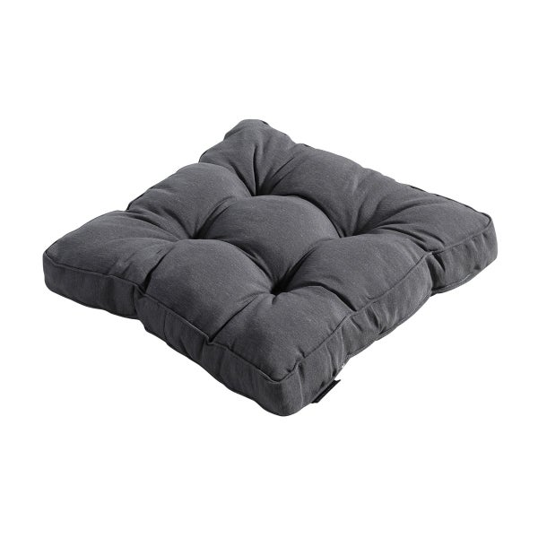 Sitzkissen Florance Panama grau - Ca. 47x47 cm - 4er-Set