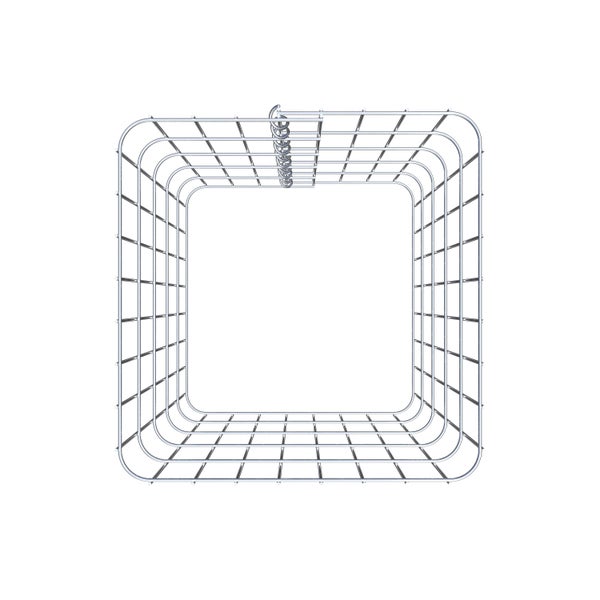 Gabionensäule 42 x 42 cm, MW 5 x 10 cm eckig - Höhe: 0,50 m