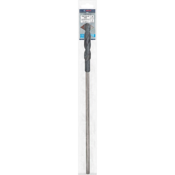 Bosch PRO Wood HSS Installationsbohrer 18 x 100 x 400 mm - 2608596340