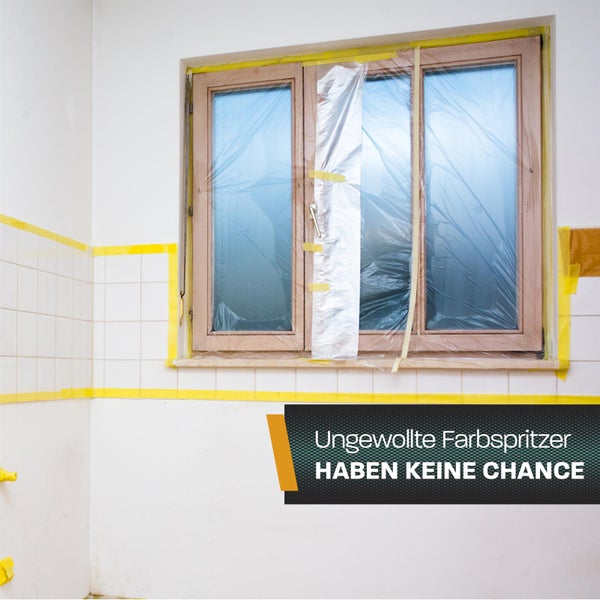 Hinrichs Abdeckfolie 4x5m für Malerarbeiten