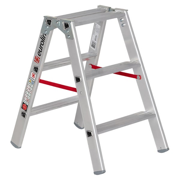 Aluminium Tritt mit zwei Stufen für den Innenbereich