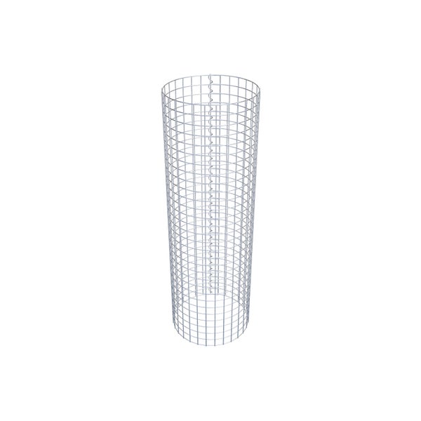 Gabionensäule Durchmesser 47 cm MW 5 x 5 cm rund - Höhe: 150 cm