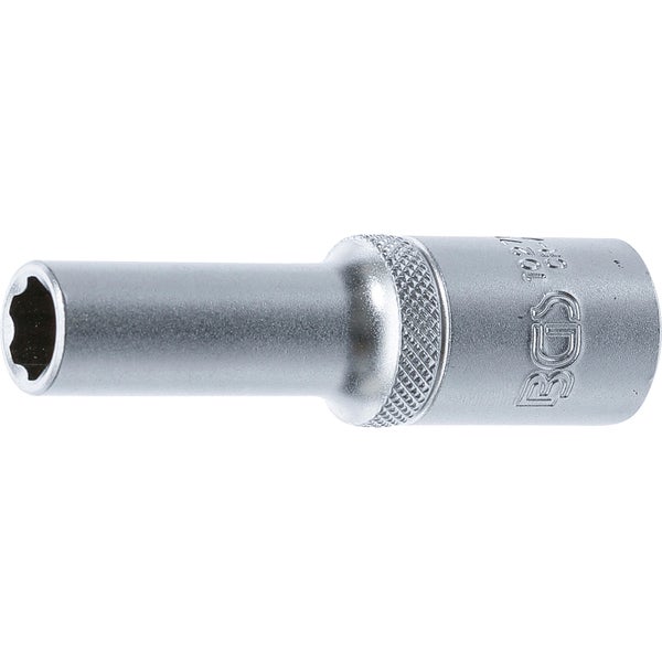 BGS Steckschlüssel-Einsatz Super Lock tief Antrieb Innenvierkant 12,5 mm (1/2) SW 10 mm - 10270