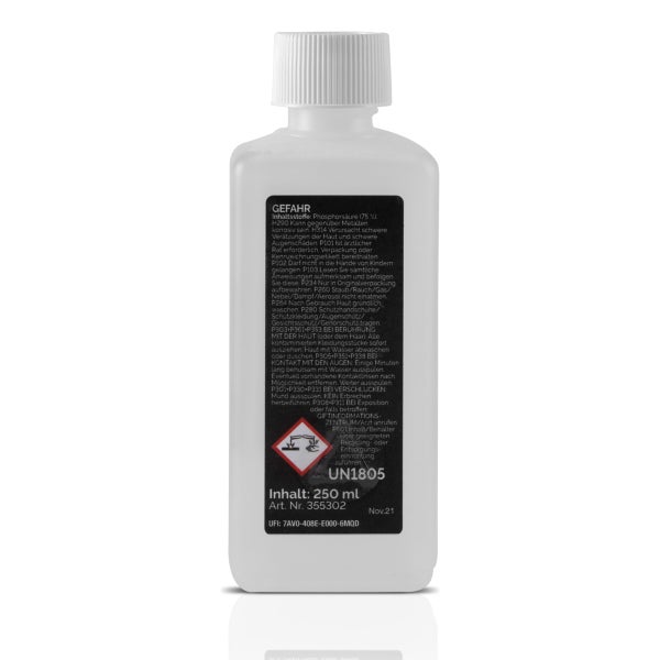 Flasche mit Phosphorsäure, 250 ml