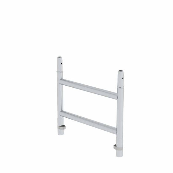 Gerüstrahmen aus Aluminium mit zwei Sprossen