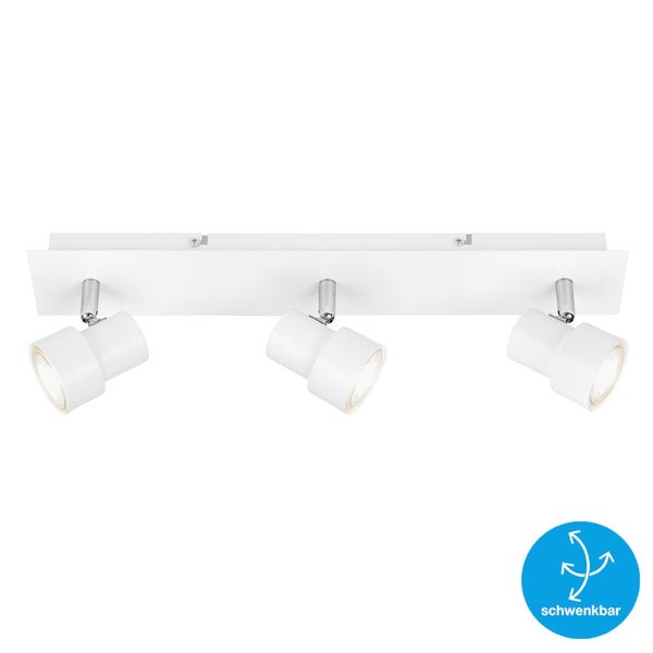 LED Deckenspot Deckenlampe 3xGU10 Strahler dreh- & schwenkbar 5 W Briloner