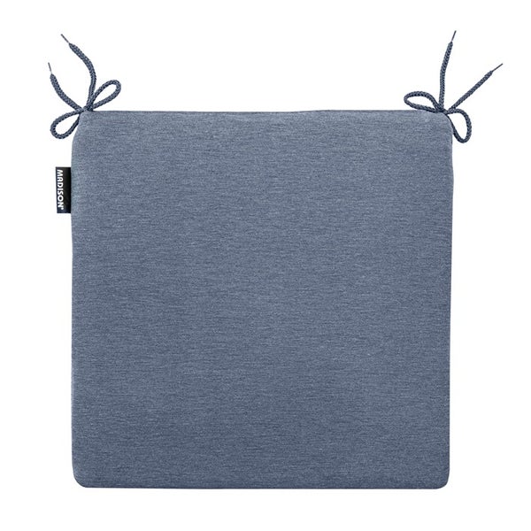 Sitzkissen Panama saphirblau - Ca. 40x40 cm - 4er-Set