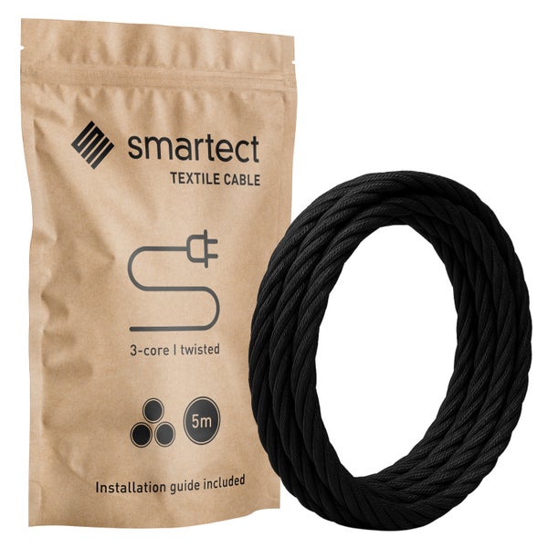 Smartect Textilkabel, 5 Meter Länge