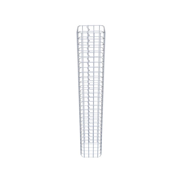 Gabionensäule 22 x 22 cm MW 5 x 5 cm eckig - Höhe: 1,40 m