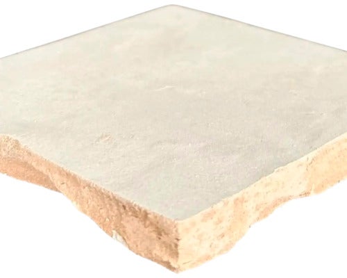 Handgefertigte Wandfliese Zellige Alhambra 01 Fez unglasiert 10x10cm matt