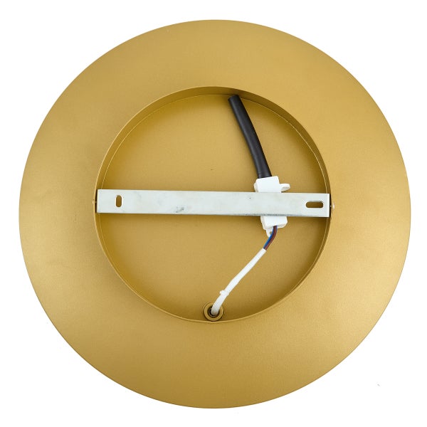 Runde Deckenleuchte mit Anschlusskabel und Montagehalterung