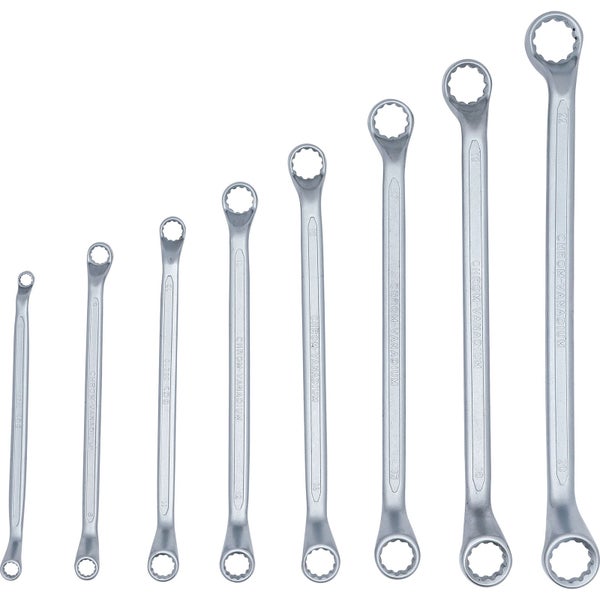 Satz Ringmaulschlüssel aus Chrom-Vanadium in verschiedenen Größen