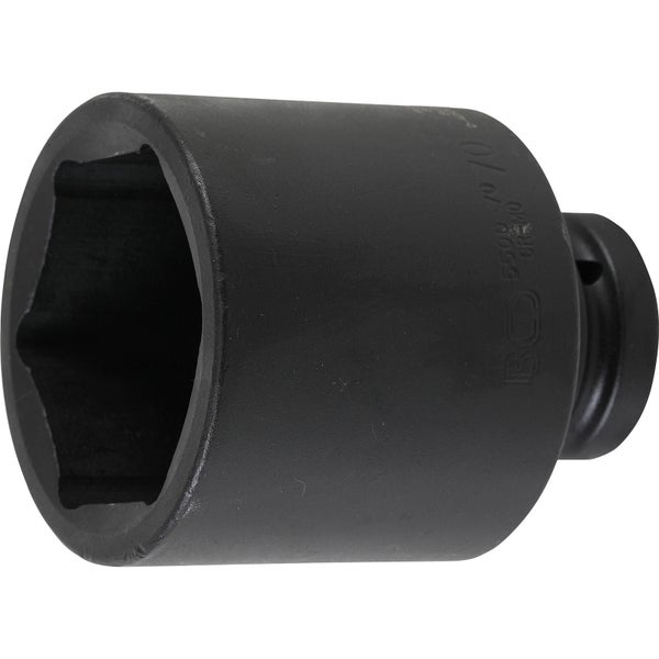 BGS Kraft-Steckschlüssel-Einsatz Sechskant tief Antrieb Innenvierkant 25 mm (1) SW 70 mm - 5500-70