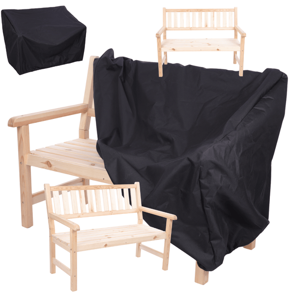 Gartenbank Grana HxBxT 90x117x70cm Inkl. Cordura-Abdeckung Natur