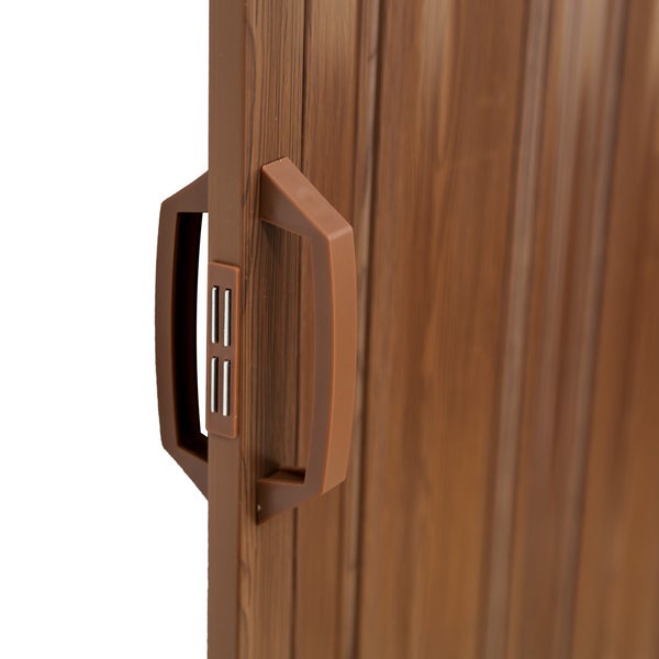 Detail einer Falttür mit Griff