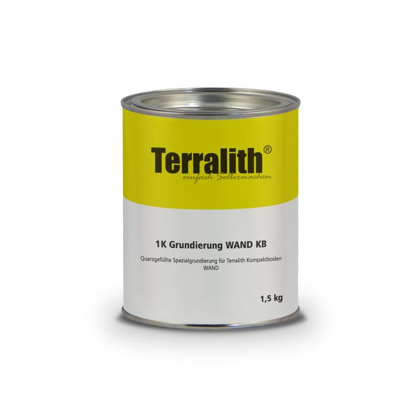 Terralith 1K Grundierung Wand KB, quarzgefüllte Spezialgrundierung, 1,5 Kilogramm