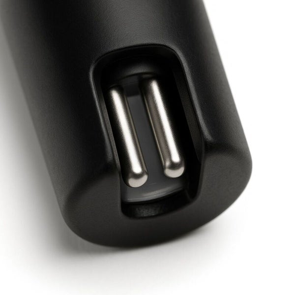 Stecker eines Elektrogeräts im Detail