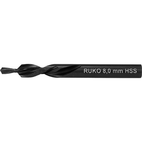 RUKO Spiralbohrer 8,0 mm HSS