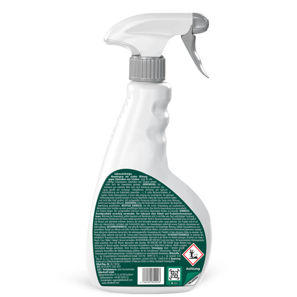 Abwehrspray gegen Schaben und Kakerlaken in einer Sprühflasche
