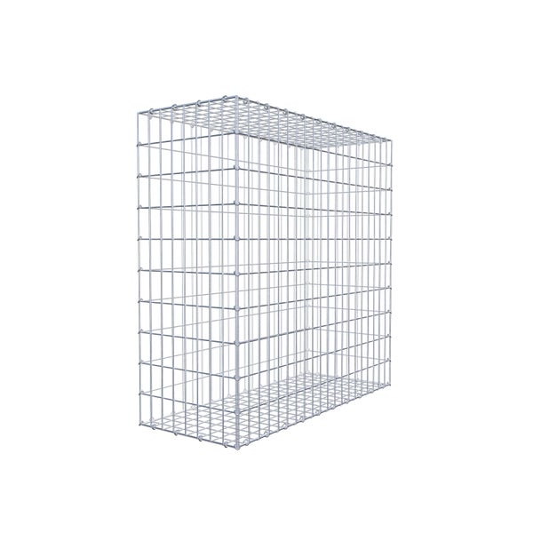 Gabione 100 cm x 100 cm x 40 cm (L x H x T), Maschenweite 5 cm x 10 cm, C-Ring