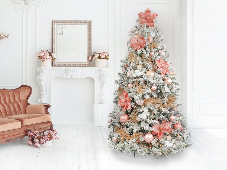 LAALU Set Weihnachtskugeln 94 Stück in Luxusbox WEIHNACHTSROMANTIK für Weihnachtsbäume 120-210 cm