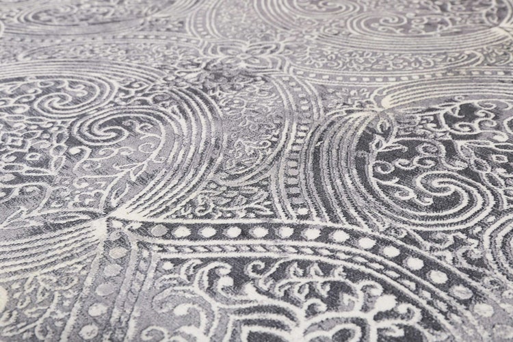 Badteppich Grau Vintage Louis WECONhome 80x150 cm