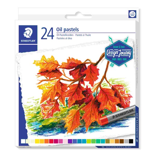 STAEDTLER Schreib- und Zeichbedarf 2420 Öl-Pastellkreide, 24er Set